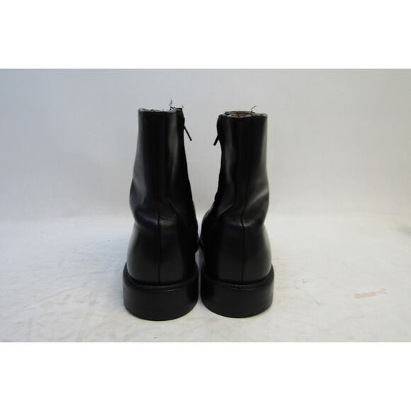 Mens Size 8 EEEE Black Leather Zip Ankle 7\